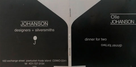 Dinner for Two Dinner for Two - Olle Johanson Silversmiths